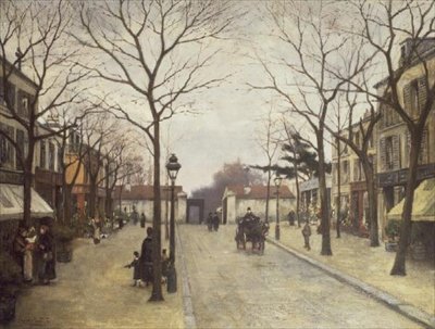 Paris, Muhtemelen Porte de Clichy by Jean Francois Taelemans