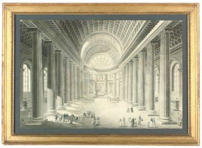 Aziz Philippe du Roule Kilisesi, Paris by Jean Francois Therese Chalgrin