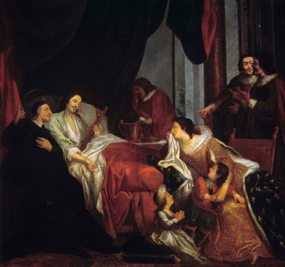 Saint Vincent de Paul (1581-1660), Jean Francois de Troy (1679-1752) 17. yüzyıl Paris