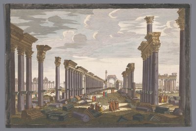 Batı tarafından görülen Palmyra