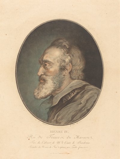 IV. Henry by Jean François Janinet after Sir Peter Paul Rubens