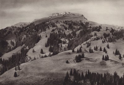Oteller Rigi Kulm (s/b fotoğraf) by Jean Gaberell