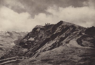 Rigi Kulm, tepedeki otel (s/b fotoğraf) by Jean Gaberell