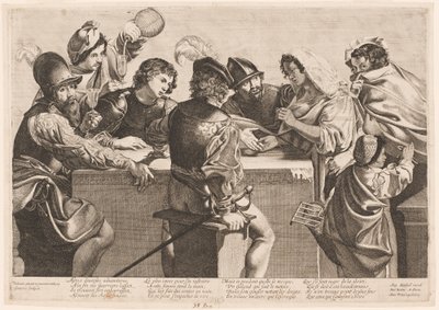 Falcı by Jean Ganière after Valentin de Boullogne