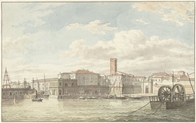 De cennet van Civitavecchia by Jean Grandjean