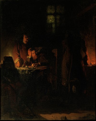 Felsefe Taşını Arayan Bir Simyacı, 1848 by Jean Hegesippe Vetter