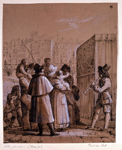 19. yüzyılın ortalarında Market tarafından Paris