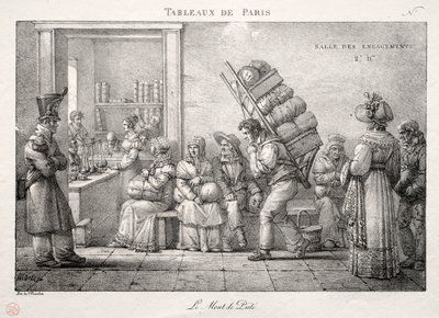 Paris Manzaraları: Rehinci. by Jean Henri Marlet