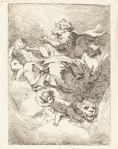 Aziz Mark by Jean Honoré Fragonard after Giovanni Lanfranco