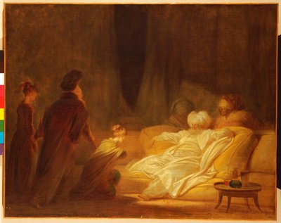 paşa by Jean Honore Fragonard