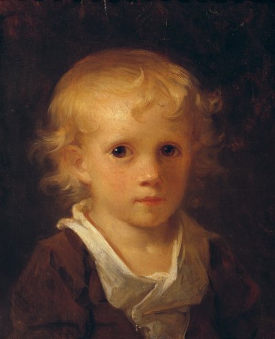 Bir Çocuk Portresi by Jean Honore Fragonard