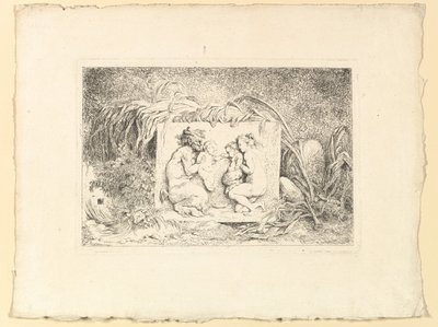 Satirler Ailesi, 1763. by Jean Honore Fragonard