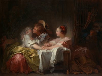 Çalınan Öpücük, c.1760 by Jean Honore Fragonard