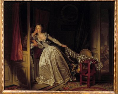 Öpücük uçar Boyama Jean Honore Fragonard (1732-1806) 1788 Sun. 0,45 X0,55 m Hermitage Müzesi, Sankt Petersburg by Jean Honore Fragonard
