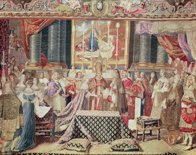 Kralın Evliliği (Louis XIV), Lebrun