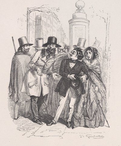 Şapkalarını düşürürsen, biri seni üç yıl boyunca suçlayabilir. Küçük M..., 1843