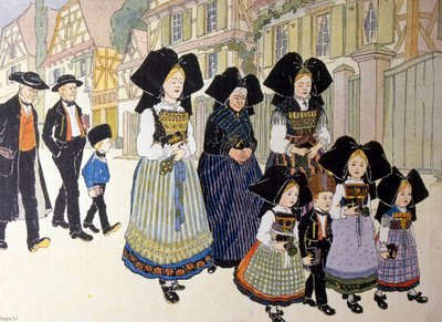Alsace bölgesinin Fransa
