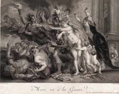 Mars savaşa gidiyor by Jean Jacques Avril