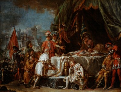 Fransa Memur Bertrand Duguesclin için cenaze törenleri, 19. yüzyılın sonlarında, 20. yüzyılın başlarında by Jean Jacques Baptiste Brunet