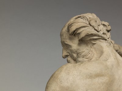 Nehir Tanrısı, 1755 (pişmiş toprak) by Jean Jacques Caffieri