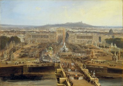Concord Bayramı, 21 Mayıs 1848, Champ-de-Mars, 1848. by Jean Jacques Champin