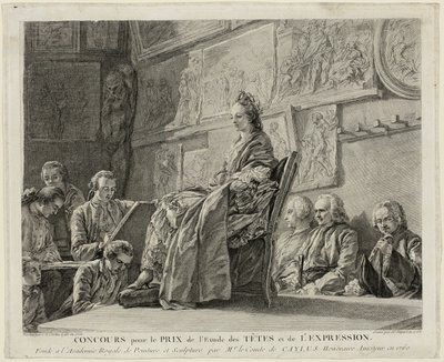 Başlıklar ve İfade Çalışması Ödülü Yarışması by Jean Jacques Flipart