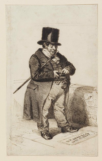 Ren geyiği türü, 1840. by Jean Jacques Grandville