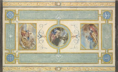 Tavan için Çalışma, n.d.. by Jean Jacques Lagrenee