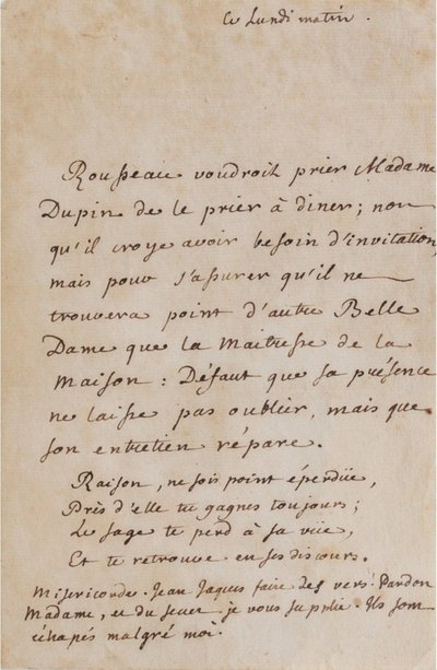  by Jean Jacques Rousseau