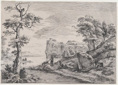 keçi çobanı, 1763. by Jean Jacques de Boissieu