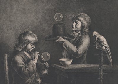 Sabun Köpüğü, 1799. by Jean Jacques de Boissieu
