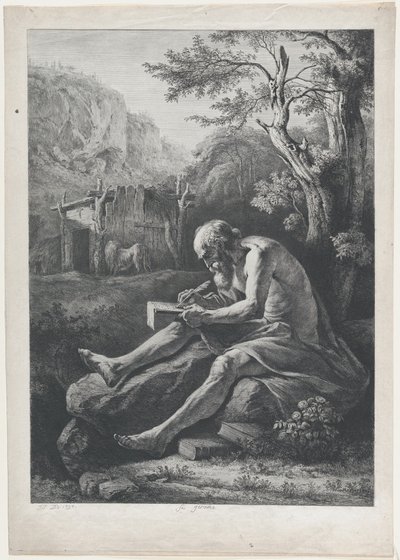 Aziz Jerome, 1797. by Jean Jacques de Boissieu