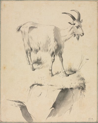 Keçi Çalışması by Jean Jacques de Boissieu
