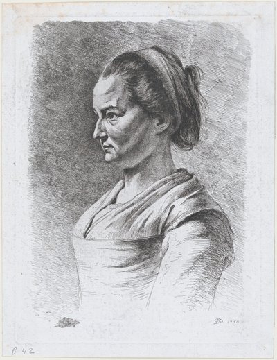 Çocuk Hemşiresi Josephine, 1770. by Jean Jacques de Boissieu