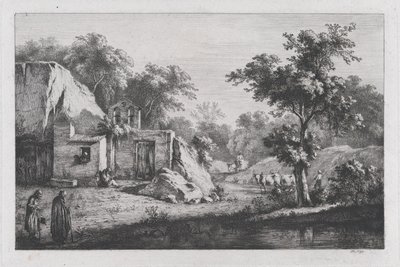 Küçük İnziva Yeri, 1793. by Jean Jacques de Boissieu