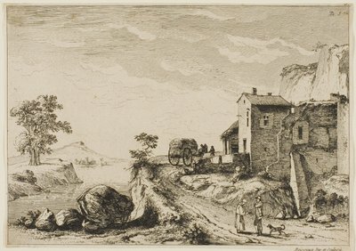 Keşiş ve Avcı by Jean Jacques de Boissieu