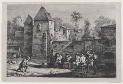 Vaise Eski Kapısı, Lyon, 1803. by Jean Jacques de Boissieu