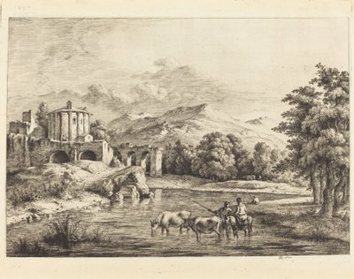 Vesta Tapınağı by Jean Jacques de Boissieu