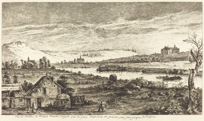Madrid kalesinin görünümü by Jean Jacques de Boissieu