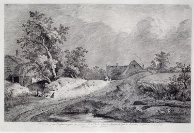 Buğday Tarlası, 1772 by Jean Jacques de Boissieu