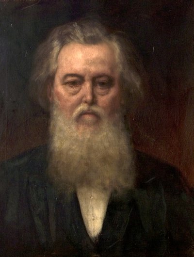 Dr John Chapman, 1885 dolayları (tuval üzerine yağlı boya) by Jean Joseph Benjamin (after) Constant