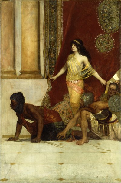 Delilah ve Filistliler by Jean Joseph Benjamin Constant