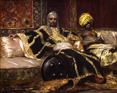 Yeniçeri ve Haremağası by Jean Joseph Benjamin Constant