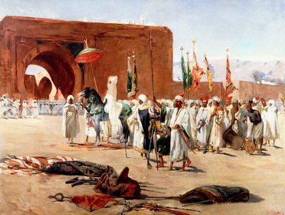 Mağribi Alayı, by Jean Joseph Benjamin Constant