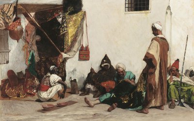 Terzinin Dükkanı, 1878 by Jean Joseph Benjamin Constant