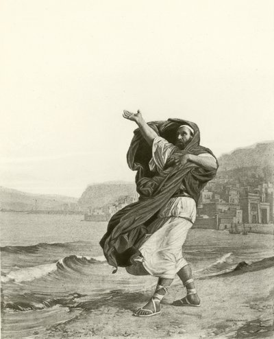 Hitap (gravür) uygulayan Demosthenes by Jean Jules Antoine Lecomte du Nouy