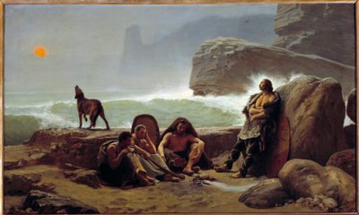 Galyalı bahisçiler. Jean Jules Antoine Lecomte Du Nouy (1842-1923) tarafından yapılan tablo by Jean Jules Antoine Lecomte du Nouy