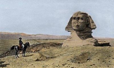 Napolyon ve Sfenks - Mısır Seferi (Seferi) (1798-1801): Napolyon I Bonaparte (1769-1821) Mısır