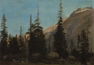 Alp Manzarası: Handegg, İsviçre, 1850