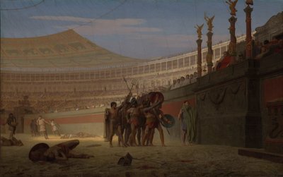 Hail Caesar! Morituri te salutant (Selam Sezar! Biz Ölmek Üzere Olanlar Seni Selamlıyoruz) by Jean Leon Gerome